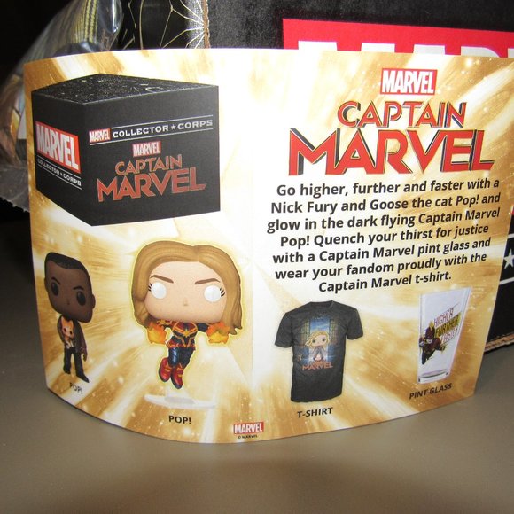 Captain Marvel Collector Corps Box - Picture 5 of 7